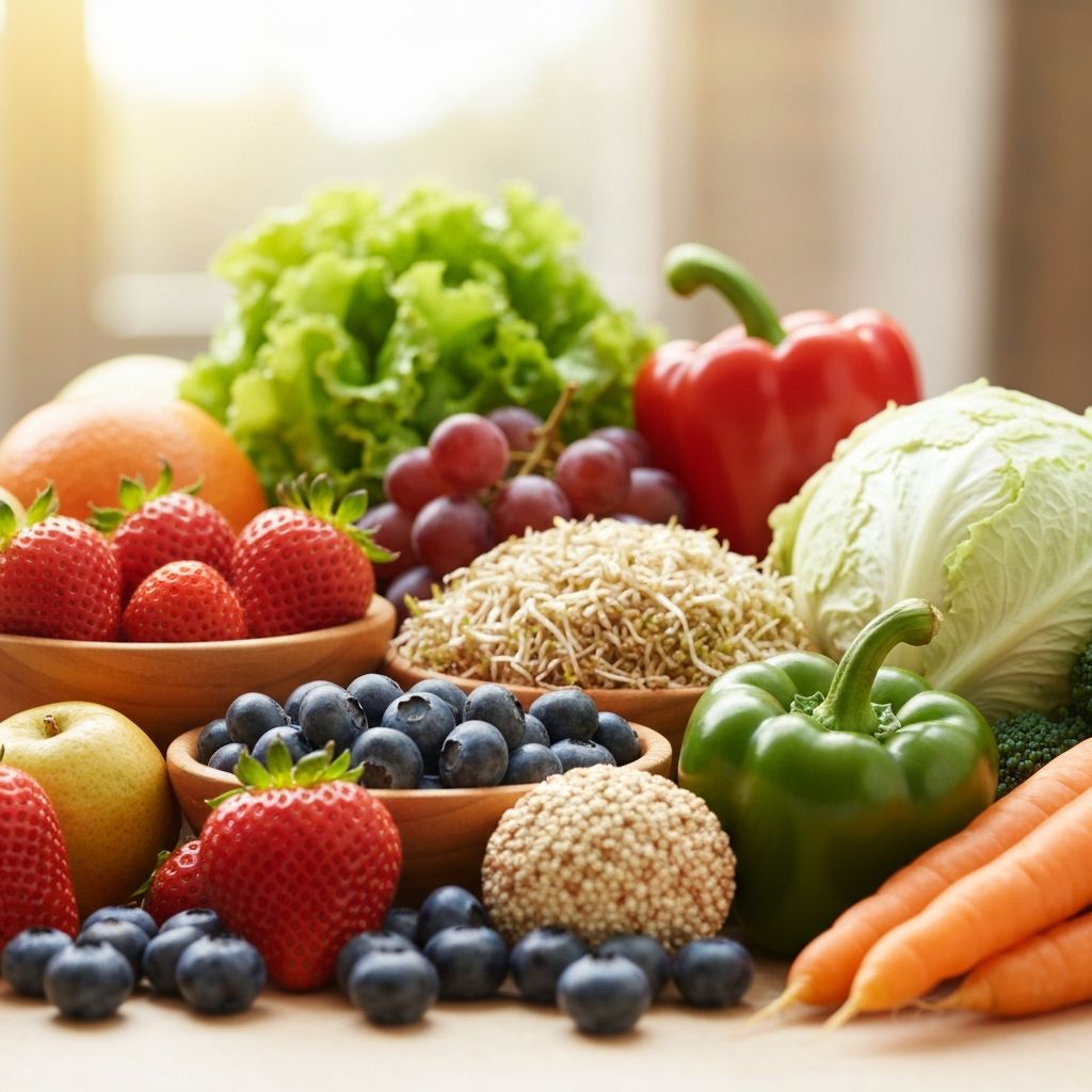 Diversité des groupes alimentaires